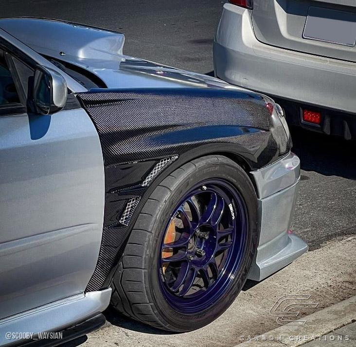 2004-2005 Subaru Impreza WRX STI GT Concept Fenders, Carbon Fiber - view 3