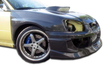 2004-2005 Subaru Impreza WRX STI OEM Look Fenders, Carbon Fiber - view 1