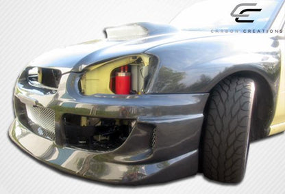 2004-2005 Subaru Impreza WRX STI OEM Look Fenders, Carbon Fiber - view 3