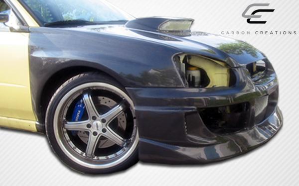 2004-2005 Subaru Impreza WRX STI OEM Look Fenders, Carbon Fiber - view 4