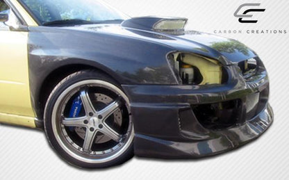 2004-2005 Subaru Impreza WRX STI OEM Look Fenders, Carbon Fiber - view 4