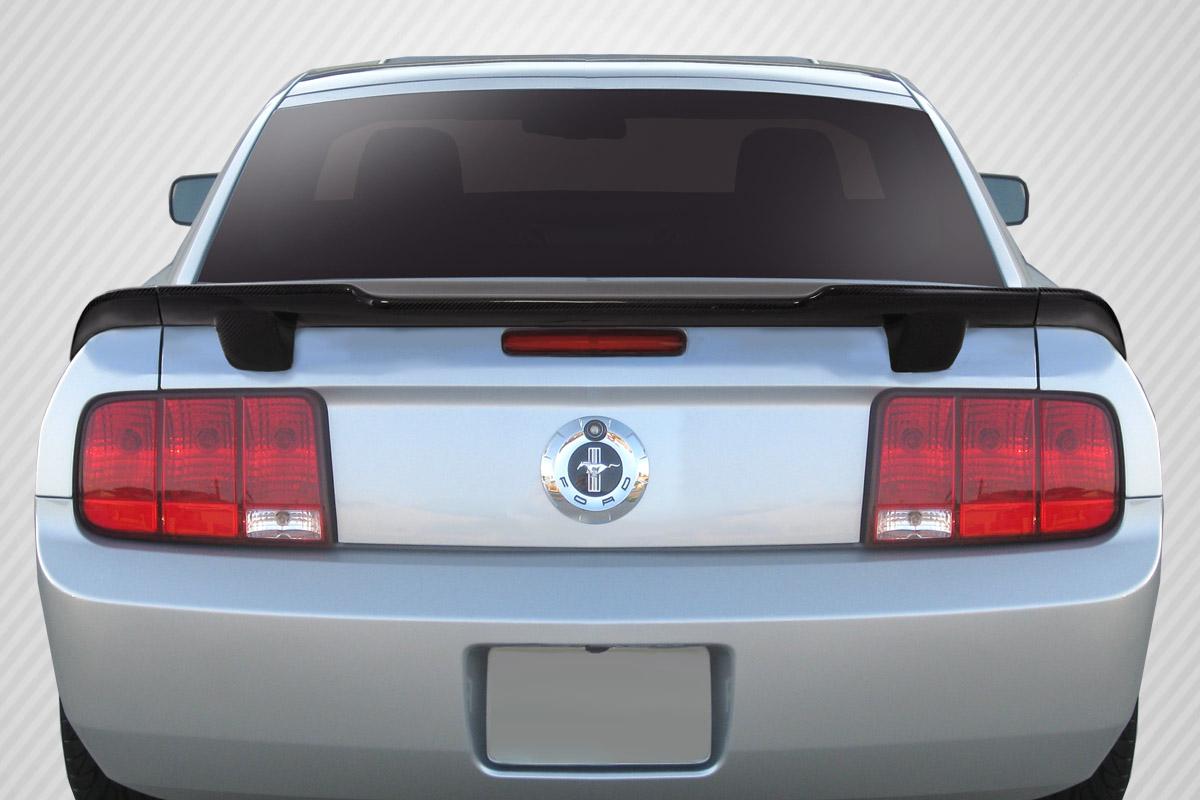 2005-2009 Ford Mustang R-Spec Rear Wing Spoiler, Carbon Fiber - view 1