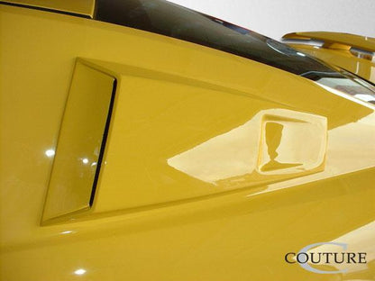 2005-2009 Ford Mustang Polyurethane CVX Window Scoop Louvers - view 2