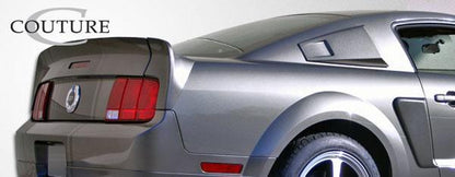2005-2009 Ford Mustang Polyurethane CVX Window Scoop Louvers - view 8