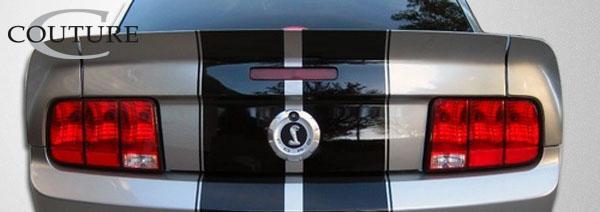 2005-2009 Ford Mustang Polyurethane CVX Wing Trunk Lid Spoiler - view 5