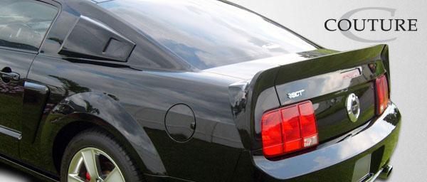 2005-2009 Ford Mustang Polyurethane CVX Wing Trunk Lid Spoiler - view 9