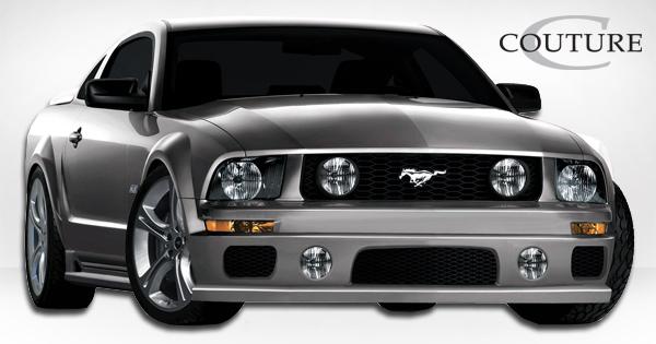 2005-2009 Ford Mustang Polyurethane Demon 2 Front Bumper Cover - view 2