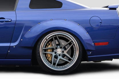 2005-2009 Ford Mustang Circuit Wide Body 75MM Rear Fender Flares - view 1