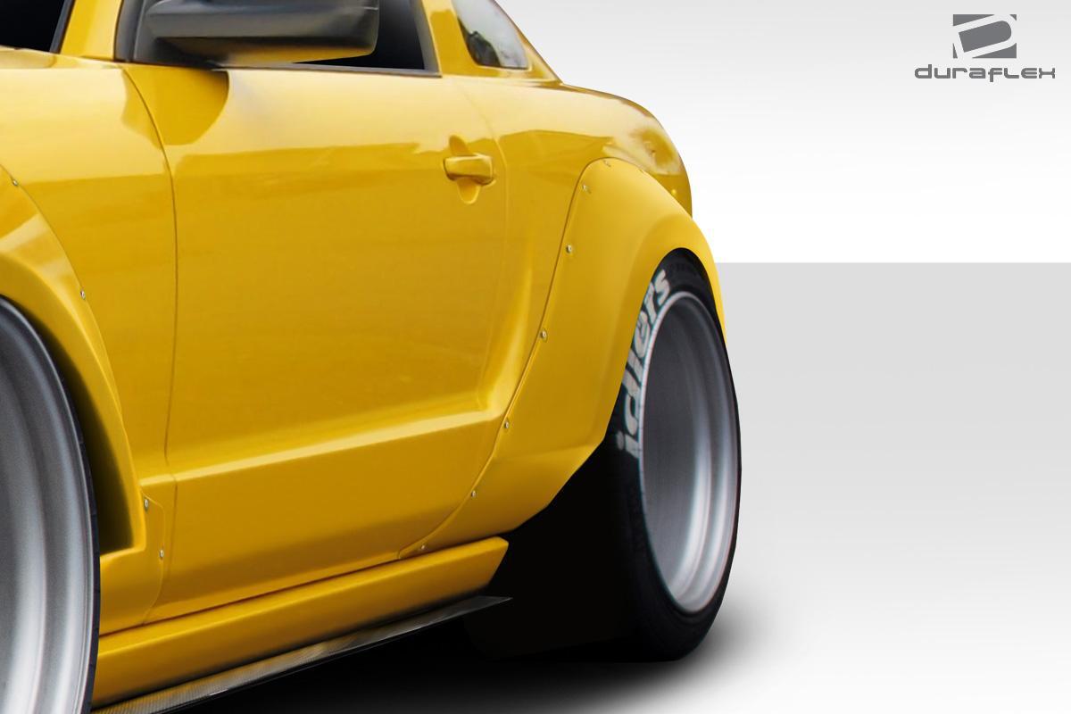 2005-2009 Ford Mustang Circuit Wide Body 75MM Rear Fender Flares - view 2