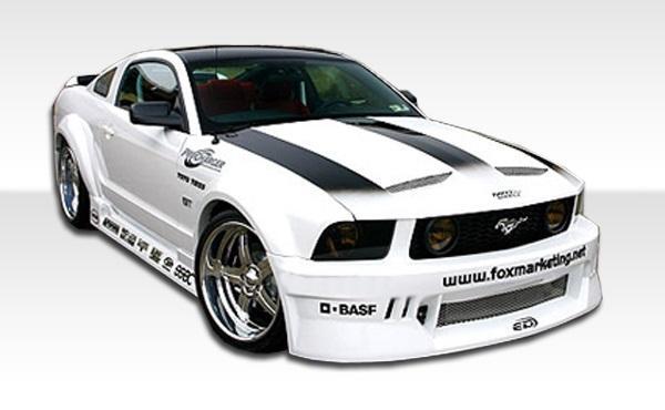 2005-2009 Ford Mustang Circuit Wide Body Kit, Fiberglass - view 1