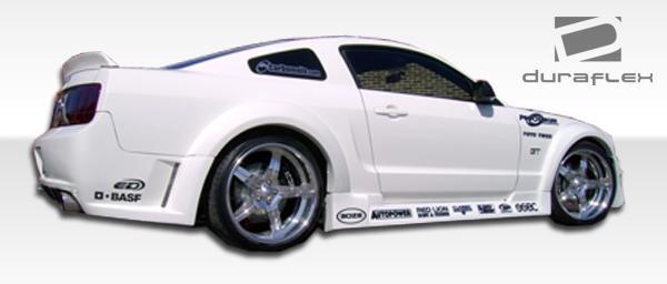 2005-2009 Ford Mustang Circuit Wide Body Rear Bumper Cover, Fiberglass - view 4