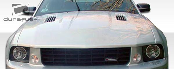 2005-2009 Ford Mustang Colt Hood, Fiberglass - view 2