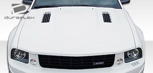2005-2009 Ford Mustang Colt Hood, Fiberglass - view 4