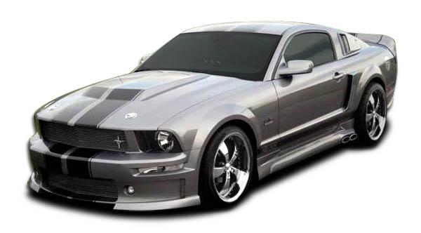 2005-2009 Ford Mustang CVX Body Kit, Fiberglass - view 1