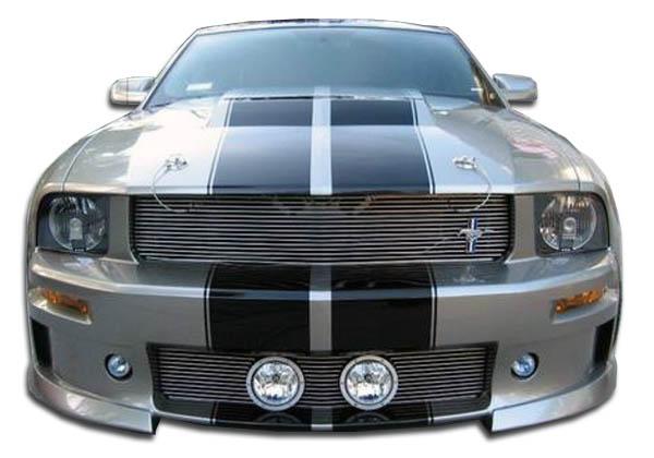 2005-2009 Ford Mustang CVX Front Bumper Cover, Fiberglass - view 1