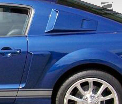 2005-2009 Ford Mustang CVX Side Scoop, Fiberglass - view 2