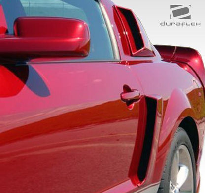 2005-2009 Ford Mustang CVX Side Scoop, Fiberglass - view 4