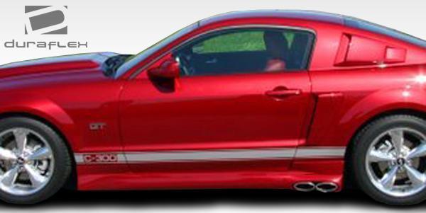 2005-2009 Ford Mustang CVX Side Scoop, Fiberglass - view 7