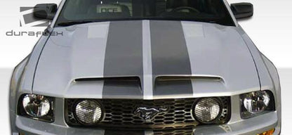 2005-2009 Ford Mustang GT500 Hood, Fiberglass - view 3