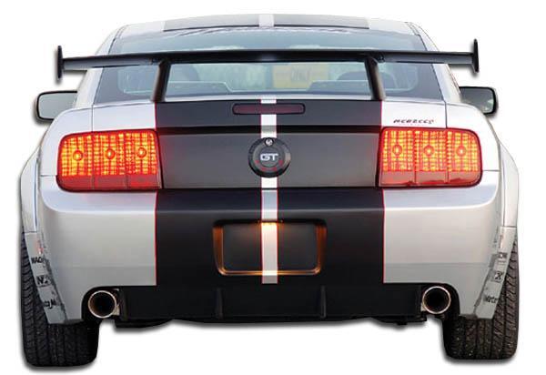 2005-2009 Ford Mustang GT500 Wide Body Rear Bumper Cover, Fiberglass - view 1