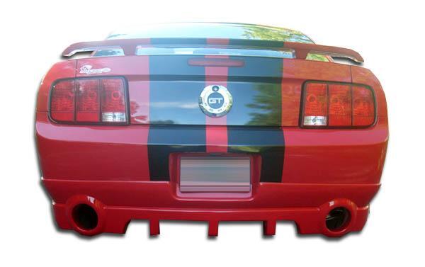 2005-2009 Ford Mustang Racer Rear Lip Under Spoiler Air Dam - view 1