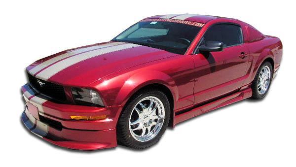 2005-2009 Ford Mustang V6 Racer Body Kit, Fiberglass - view 1