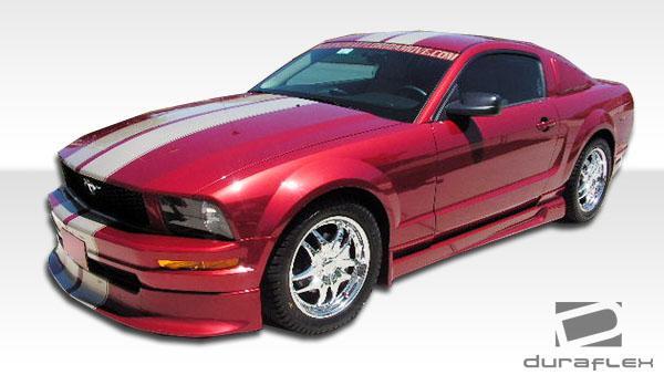 2005-2009 Ford Mustang V6 Racer Body Kit, Fiberglass - view 2