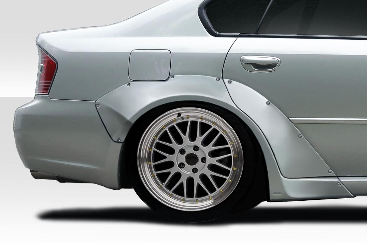 2005-2009 Subaru Legacy MSR Wide Rear Fender Flares - 4 Piece (50mm - view 1