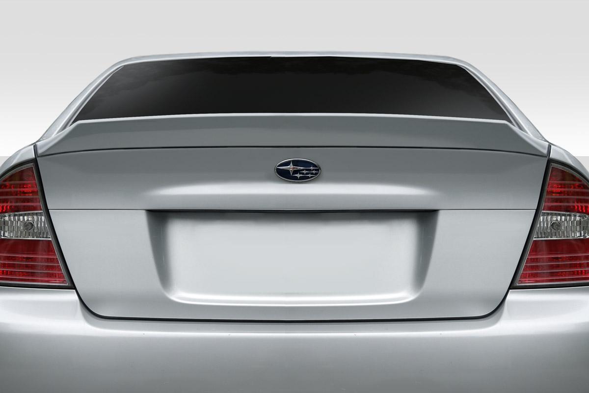2005-2009 Subaru Legacy Techica Rear Wing Spoiler, Fiberglass - view 1