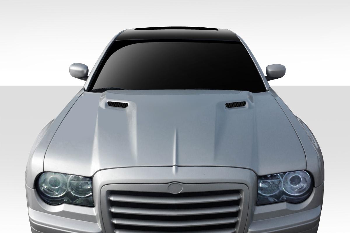 2005-2010 Chrysler 300 300C Challenger Hood, Fiberglass - view 1