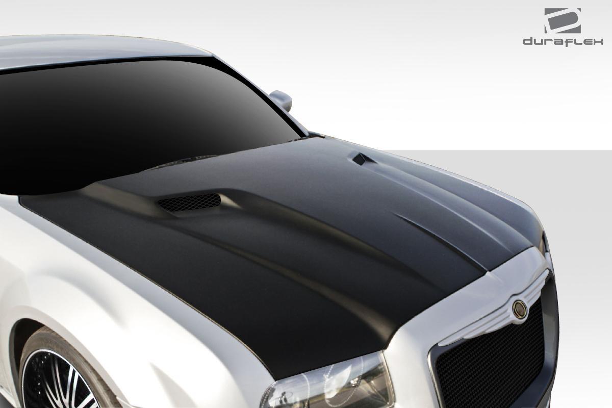 2005-2010 Chrysler 300 300C Challenger Hood, Fiberglass - view 2