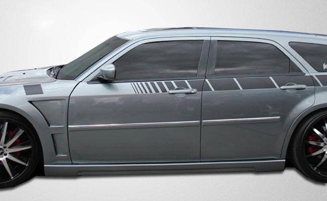 2005-2010 Dodge Magnum Chrysler 300 300C Polyurethane Luxe Side - view 1