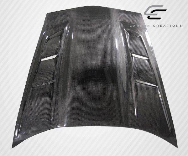 2005-2013 Chevrolet Corvette C6 DriTech H-Design Hood, Carbon Fiber - view 6