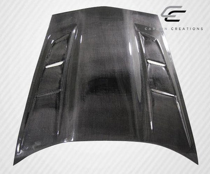 2005-2013 Chevrolet Corvette C6 DriTech H-Design Hood, Carbon Fiber - view 6