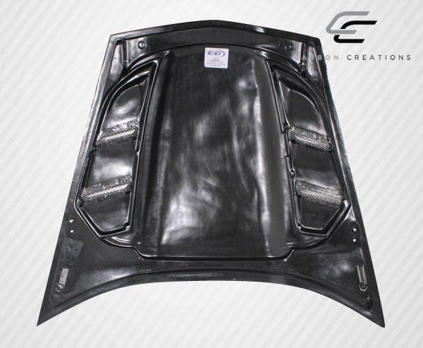2005-2013 Chevrolet Corvette C6 DriTech H-Design Hood, Carbon Fiber - view 7