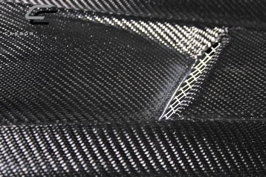 2005-2013 Chevrolet Corvette C6 DriTech H-Design Hood, Carbon Fiber - view 8