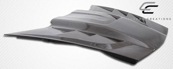 2005-2013 Chevrolet Corvette C6 Dritech ZR Edition 2 Hood, Carbon - view 6