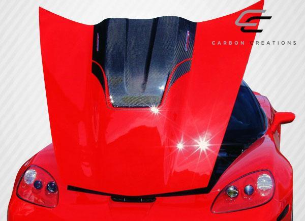 2005-2013 Chevrolet Corvette C6 DriTech ZR Edition Hood, Carbon Fiber - view 2