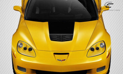2005-2013 Chevrolet Corvette C6 Stingray Z Hood, Carbon Fiber - view 2