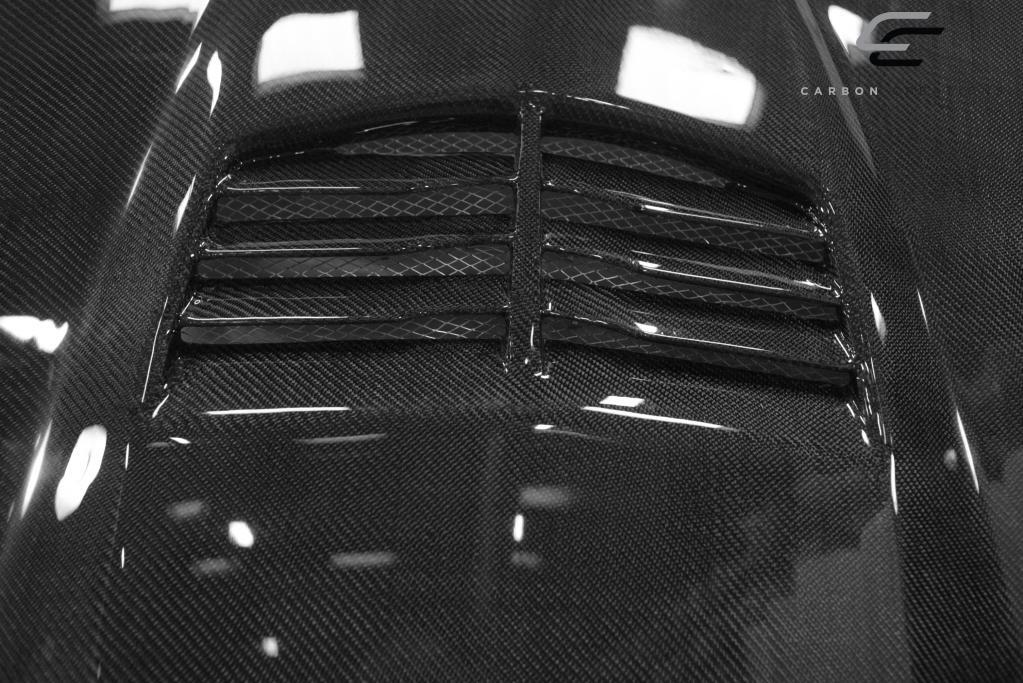2005-2013 Chevrolet Corvette C6 Stingray Z Hood, Carbon Fiber - view 6