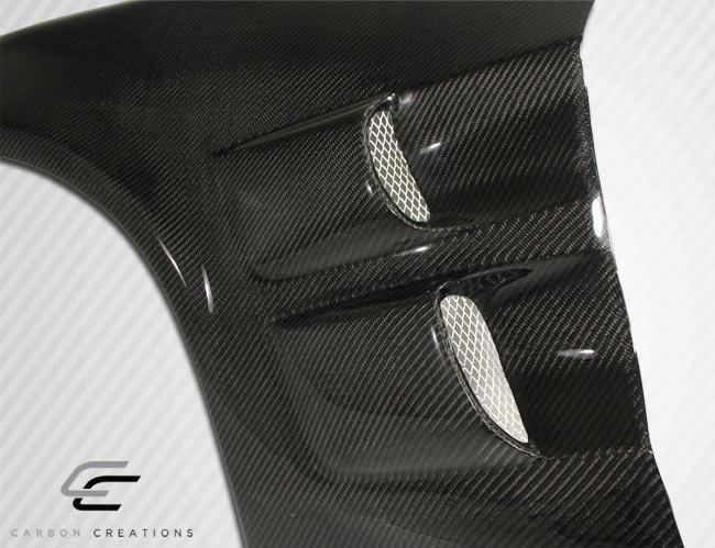 2005-2013 Chevrolet Corvette C6 ZR Edition Front Fenders, Carbon Fiber - view 4