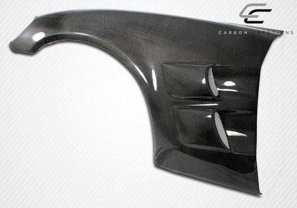 2005-2013 Chevrolet Corvette C6 ZR Edition Front Fenders, Carbon Fiber - view 5