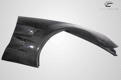 2005-2013 Chevrolet Corvette C6 ZR1 Look Front Fenders, Carbon Fiber - view 2