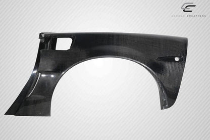 2005-2013 Chevrolet Corvette C6 ZR1 Look Rear Fenders, Carbon Fiber - view 2