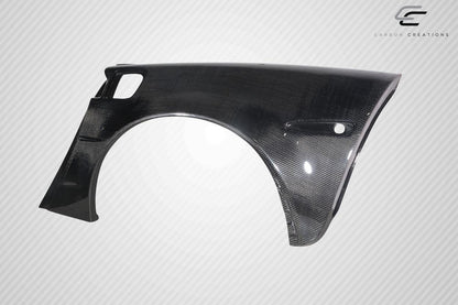 2005-2013 Chevrolet Corvette C6 ZR1 Look Rear Fenders, Carbon Fiber - view 3