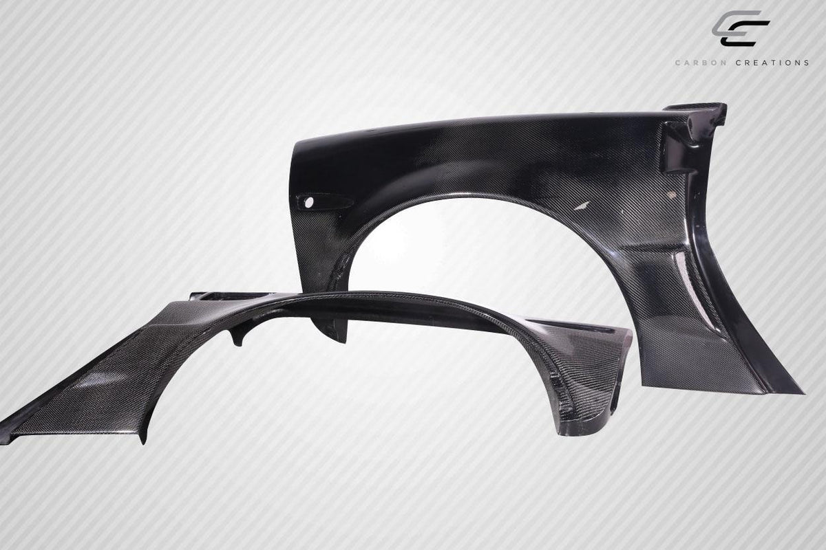 2005-2013 Chevrolet Corvette C6 ZR1 Look Rear Fenders, Carbon Fiber - view 6