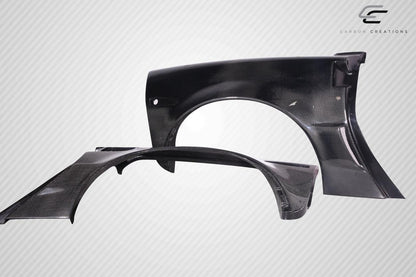 2005-2013 Chevrolet Corvette C6 ZR1 Look Rear Fenders, Carbon Fiber - view 6