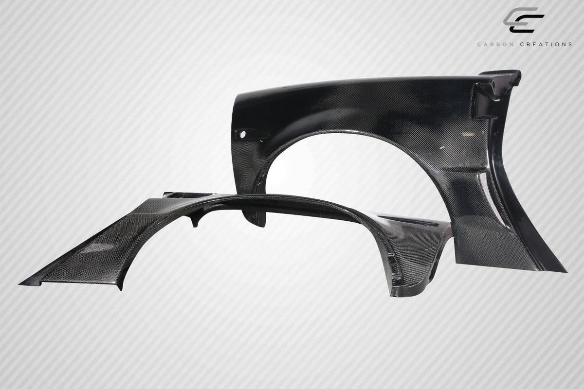 2005-2013 Chevrolet Corvette C6 ZR1 Look Rear Fenders, Carbon Fiber - view 7