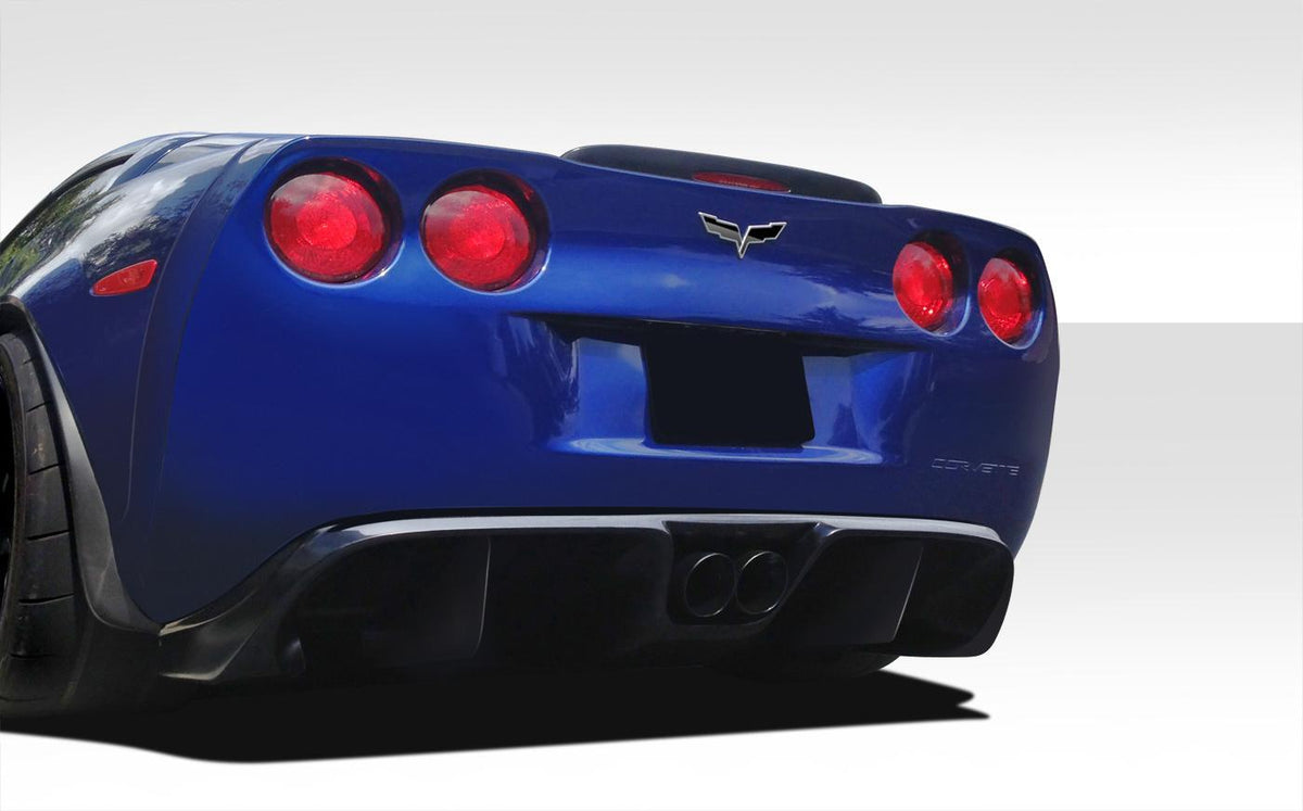 2005-2013 Chevrolet Corvette C6 GT Racing Rear Diffuser, Fiberglass - view 1