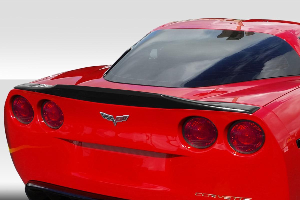 2005-2013 Chevrolet Corvette C6 GTC Wing Spoiler, Fiberglass - view 1